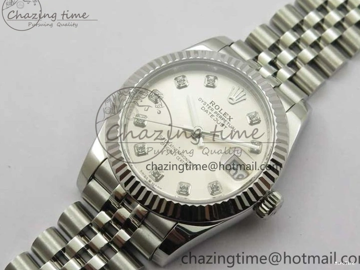 MiroTime 0209 Datejust 31mm 278271 SS BP Maker Best Edition Silver Crystal Dial on Jubilee Bracelet OnTrend 2741
